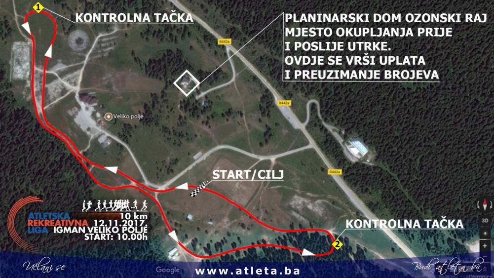 Utrka 10 km na Igmanu 1.jpg - Utrka 10km na olimpijskoj biatlon stazi na Igmanu - Veliko polje
